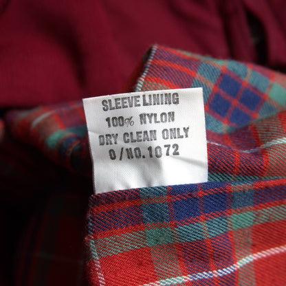 BARACUTA 90s G9 Harrington Jacket Bordeaux Red Size XS