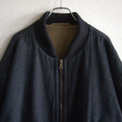Aquascutum 80s Cashmere Wool Bomber Jacket Size XXL