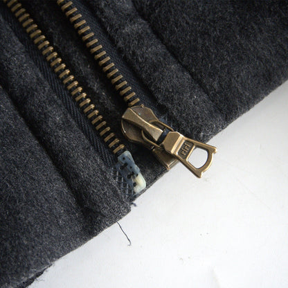 Aquascutum 80s Cashmere Wool Bomber Jacket Size XXL