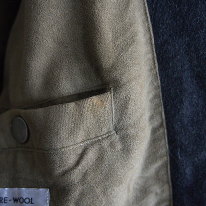 Aquascutum 80s Cashmere Wool Bomber Jacket Size XXL