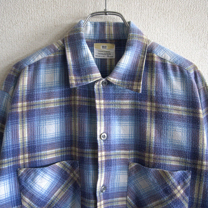 Big Mac 60S Ombre Check Flannel Shirt Size M