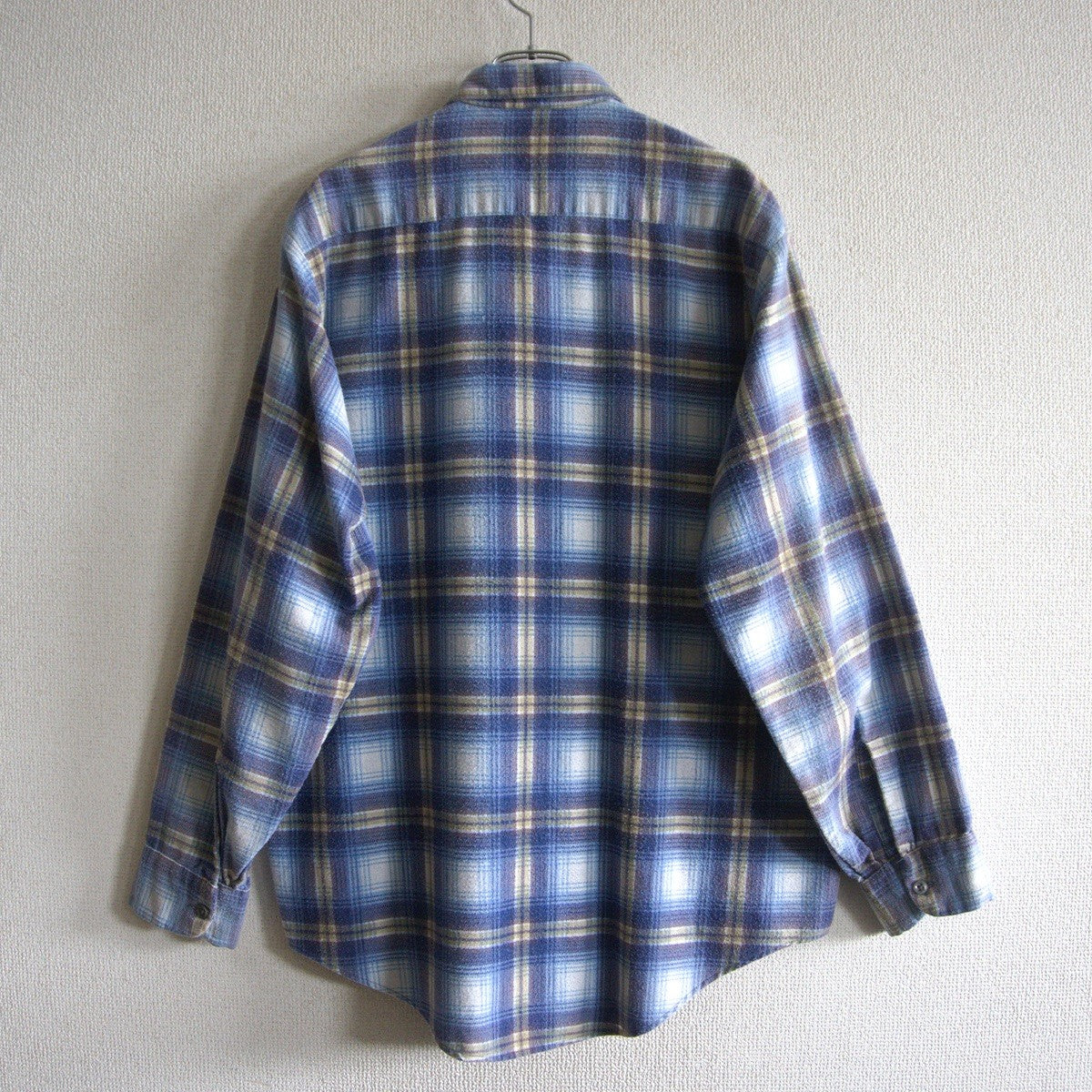 Big Mac 60S Ombre Check Flannel Shirt Size M
