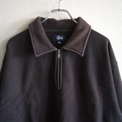 Stussy 00S Half-zip sweatshirt Size XL