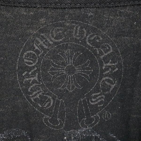 CHROME HEARTS Arch Logo Print Pocket T-Shirt Black Size L