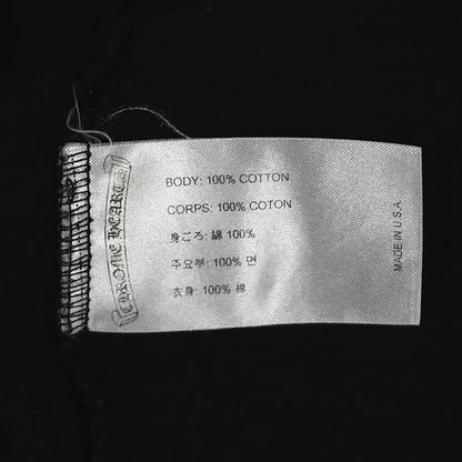 CHROME HEARTS Arch Logo Print Pocket T-Shirt Black Size L