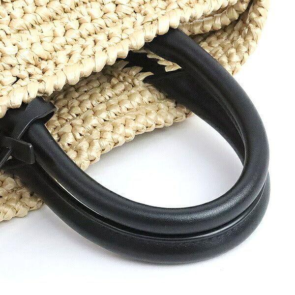 Salvatore Ferragamo Hug XS Raffia Bag Brown Size ONE SIZE