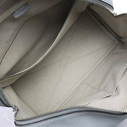 HERMES Victoria 35 Taurillon Clemence Bag Blue Size ONE SIZE