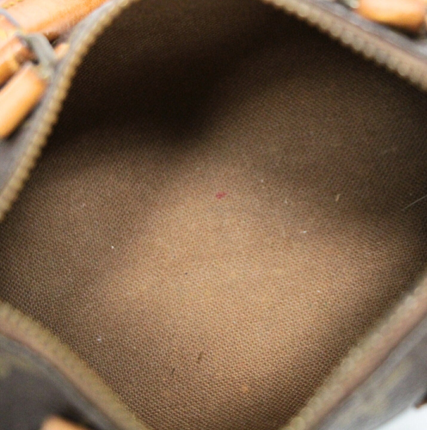 LOUIS VUITTON Mini Speedy Monogram Bag Brown Size ONE SIZE
