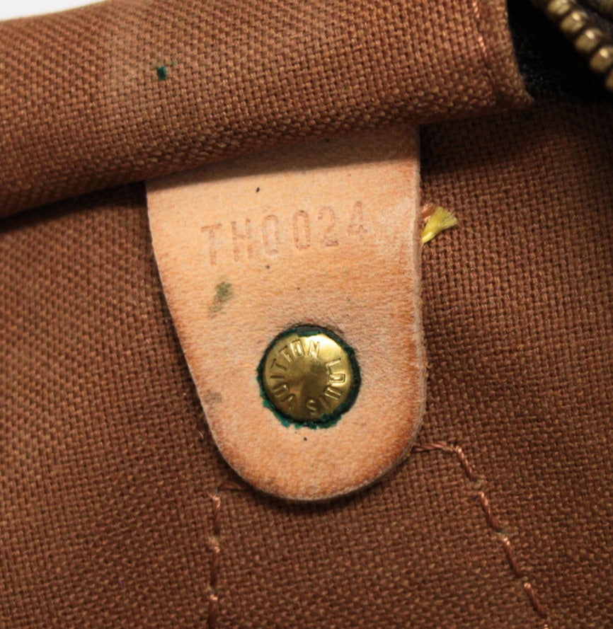 LOUIS VUITTON Speedy 30 Monogram Bag Brown Size ONE SIZE
