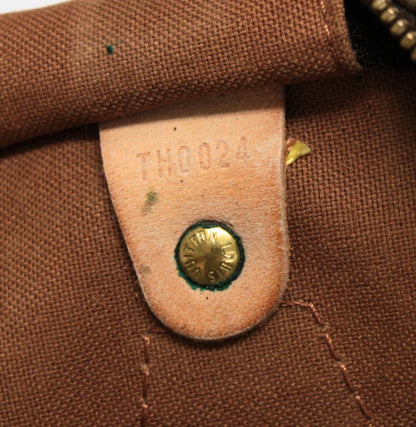 LOUIS VUITTON Speedy 30 Monogram Bag Brown Size ONE SIZE