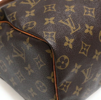 LOUIS VUITTON Speedy 25 Monogram Bag Brown Size ONE SIZE