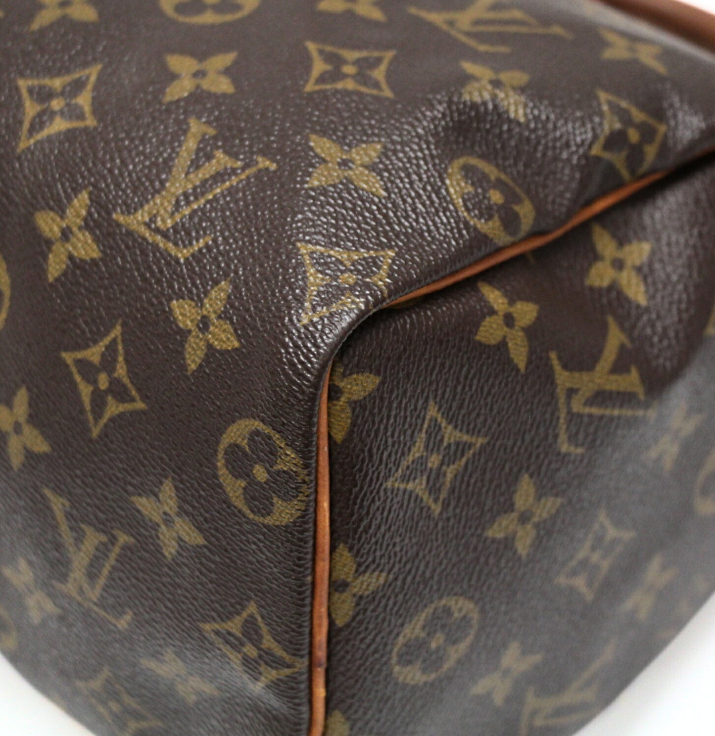 LOUIS VUITTON Speedy 25 Monogram Bag Brown Size ONE SIZE
