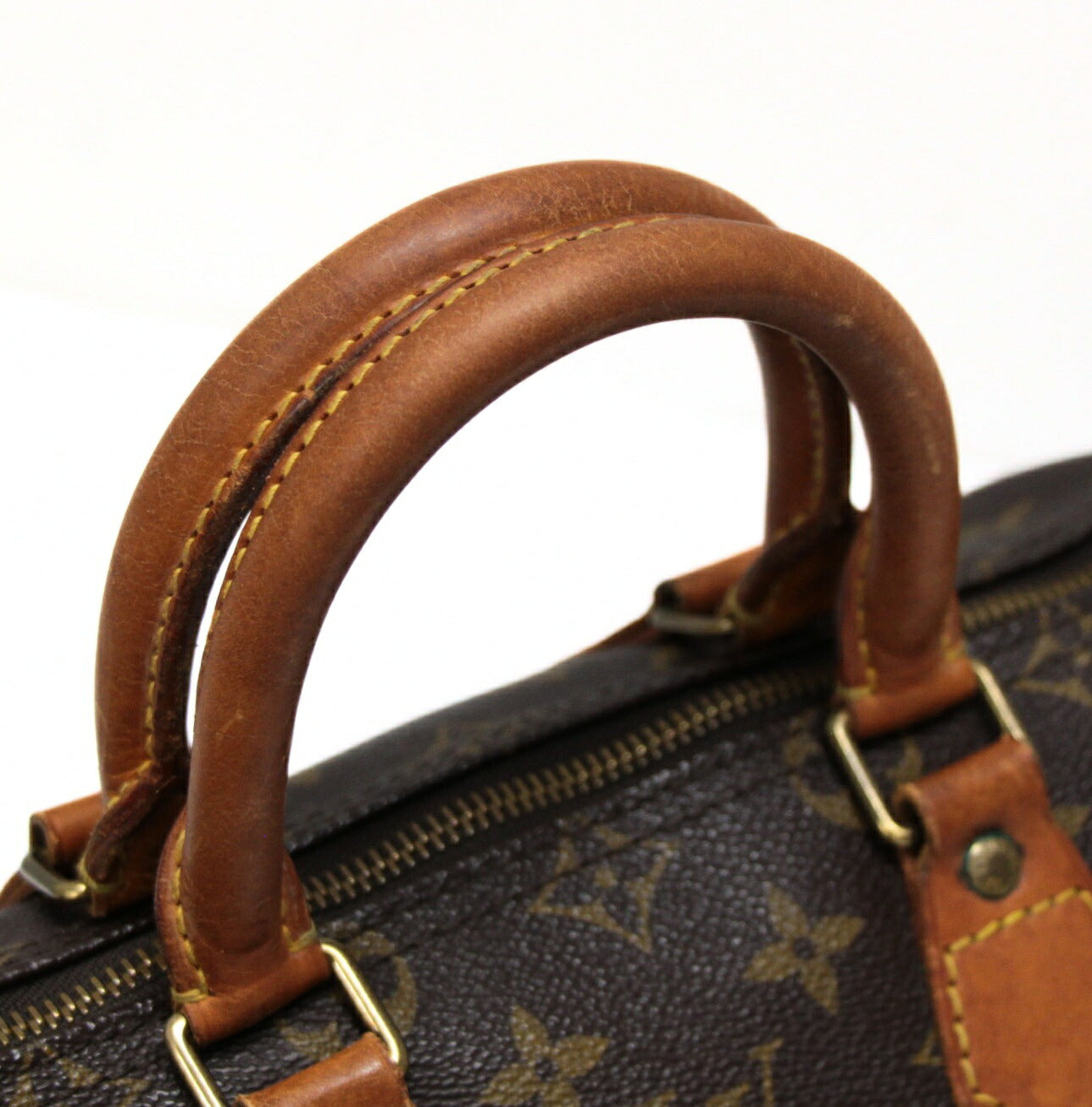 LOUIS VUITTON Speedy 25 Monogram Bag Brown Size ONE SIZE