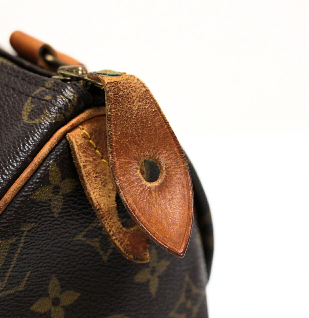 LOUIS VUITTON Speedy 25 Monogram Bag Brown Size ONE SIZE