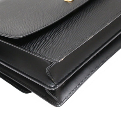 Louis Vuitton Grenelle Epi Leather Bag Black Size ONE SIZE