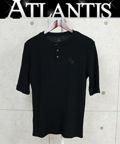 CHROME HEARTS CH Embroidery Cross Ball T-Shirt Black Size M