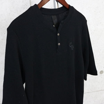 CHROME HEARTS CH Embroidery Cross Ball T-Shirt Black Size M