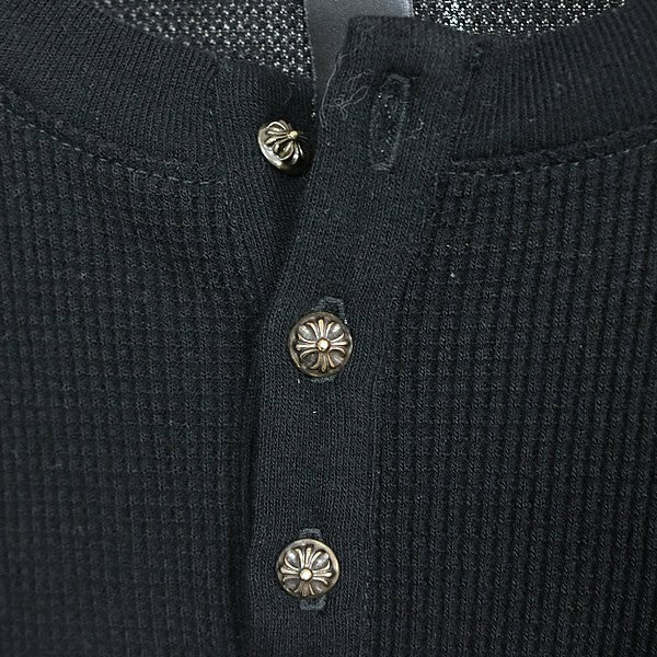 CHROME HEARTS CH Embroidery Cross Ball T-Shirt Black Size M