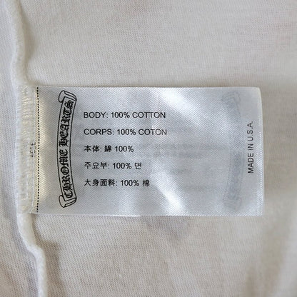CHROME HEARTS I LOVE NY Long Sleeve T-Shirt White Size L