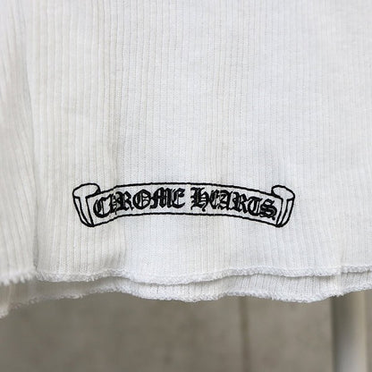 CHROME HEARTS Richard Stark Cotton Tank Top White Size M