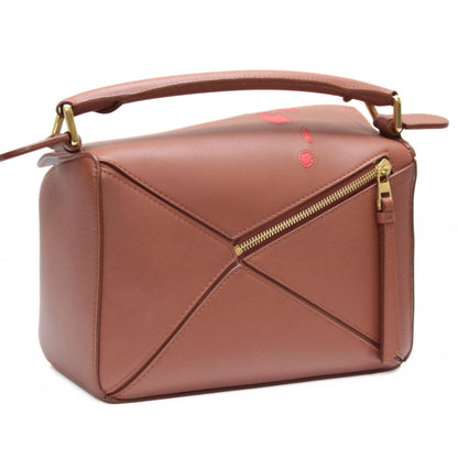 LOEWE Small Howl's Calcifer Puzzle Bag Brown Size ONE SIZE