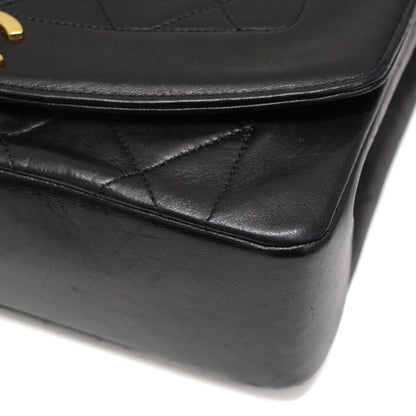 CHANEL Diana 22 Matelasse Lambskin Bag Black Size ONE SIZE