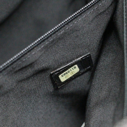 CHANEL Vintage Denim Tote Bag Black