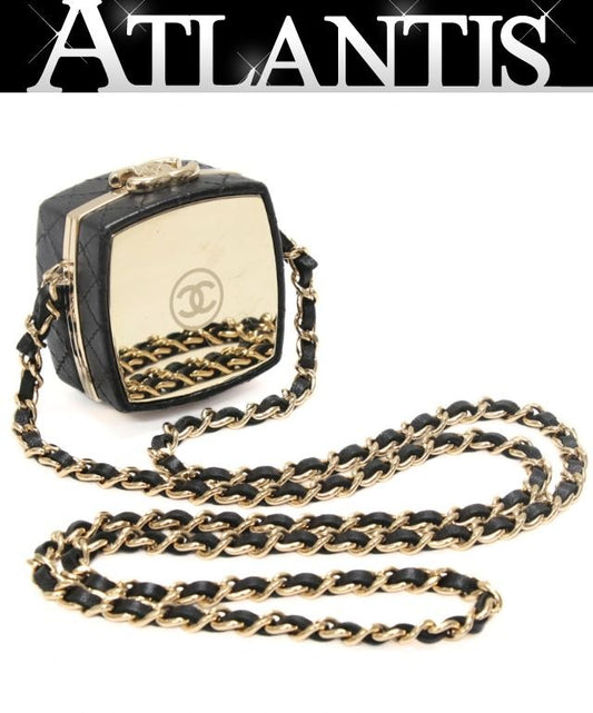 CHANEL Matelasse Compact Mirror Necklace Multi Size ONE SIZE
