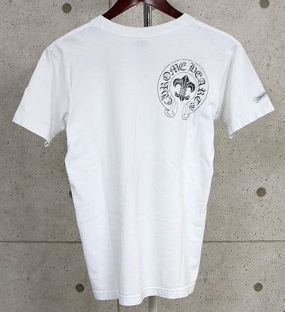 CHROME HEARTS Vintage Vine Dagger T-Shirt White Size S