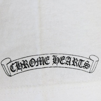 CHROME HEARTS Vintage Vine Dagger T-Shirt White Size S