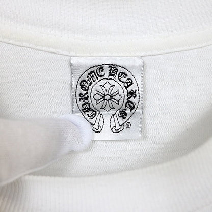 CHROME HEARTS Vintage Vine Dagger T-Shirt White Size S