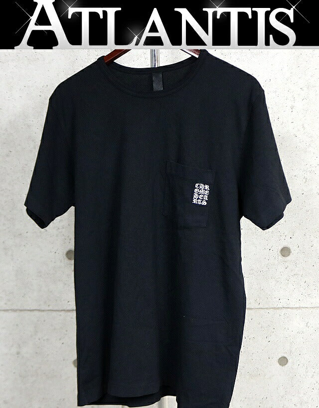 CHROME HEARTS Y NOT Embroidered T-Shirt Black Size L