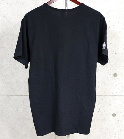 CHROME HEARTS Y NOT Embroidered T-Shirt Black Size L
