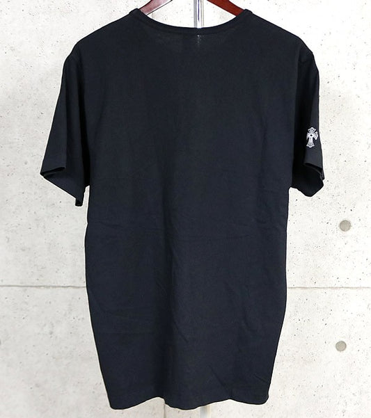 CHROME HEARTS Y NOT Embroidered T-Shirt Black Size L