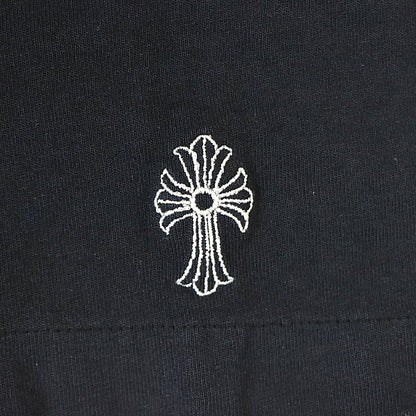 CHROME HEARTS Y NOT Embroidered T-Shirt Black Size L