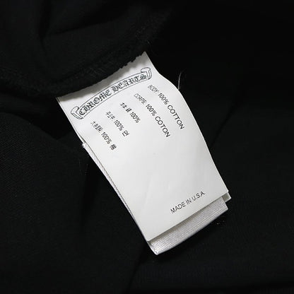 CHROME HEARTS Y NOT Embroidered T-Shirt Black Size L