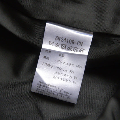 Skookum Byron Collar Leather Jacket Black Size M