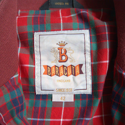 Baracuta G9 Harrington Jacket Red Size 42