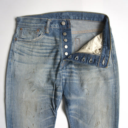 RRL x GREAT PLAINS WASH LOW-STRAIGHT JEANS Denim Pants Size 30×32