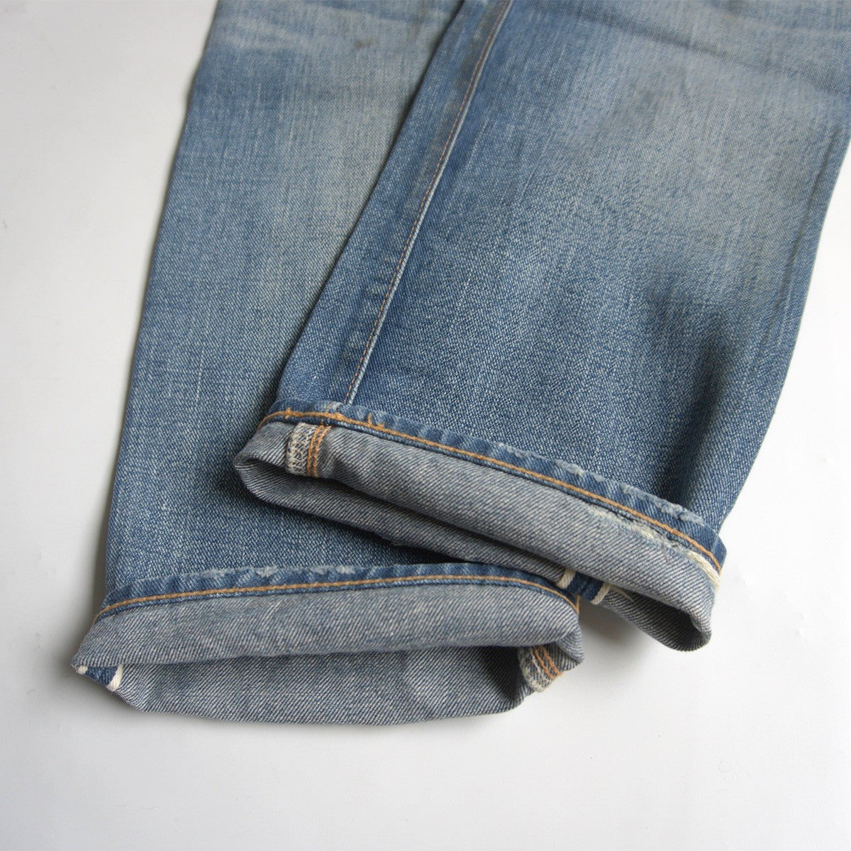 RRL x GREAT PLAINS WASH LOW-STRAIGHT JEANS Denim Pants Size 30×32