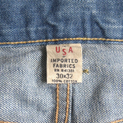 RRL x GREAT PLAINS WASH LOW-STRAIGHT JEANS Denim Pants Size 30×32