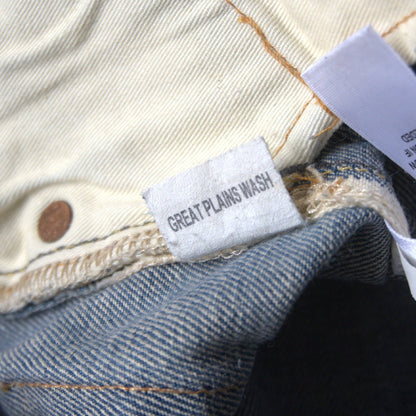 RRL x GREAT PLAINS WASH LOW-STRAIGHT JEANS Denim Pants Size 30×32