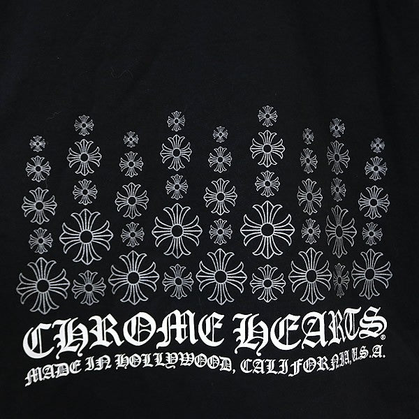 CHROME HEARTS Vintage CH Plus Cotton Tank Top Black Size M