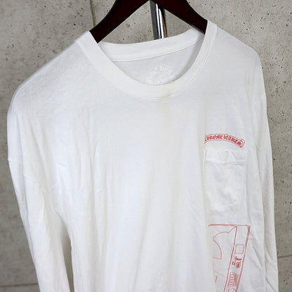 CHROME HEARTS Aoyama Vending Machine T-Shirt White Size XL