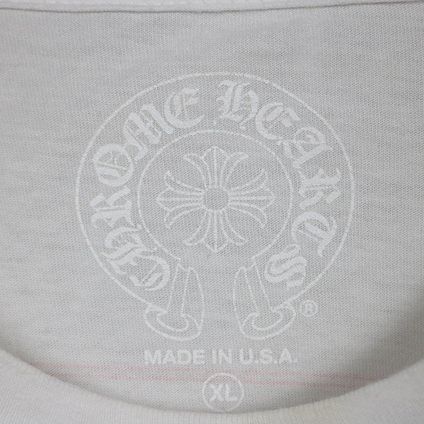CHROME HEARTS Aoyama Vending Machine T-Shirt White Size XL