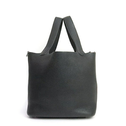 HERMES Picotin Lock MM Taurillon Clemence Black