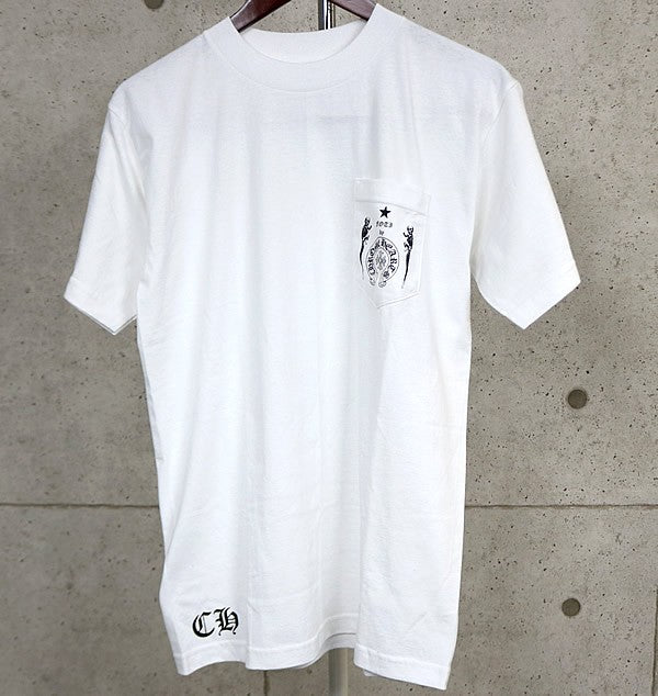 CHROME HEARTS Old FOTI JARVIS T-Shirt White Size M