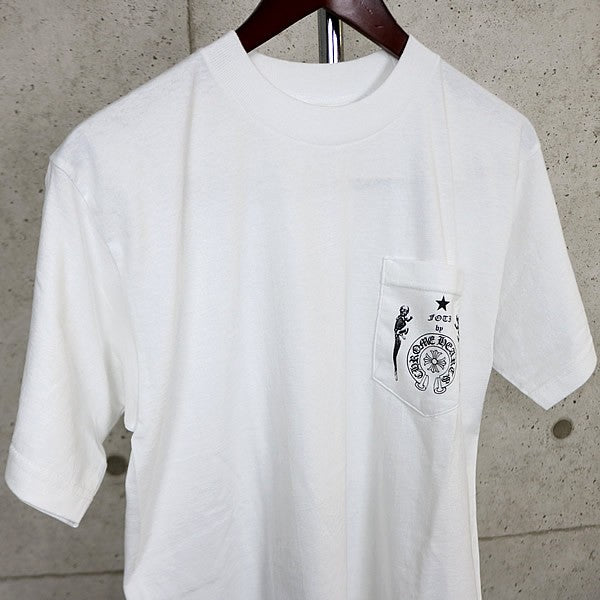 CHROME HEARTS Old FOTI JARVIS T-Shirt White Size M