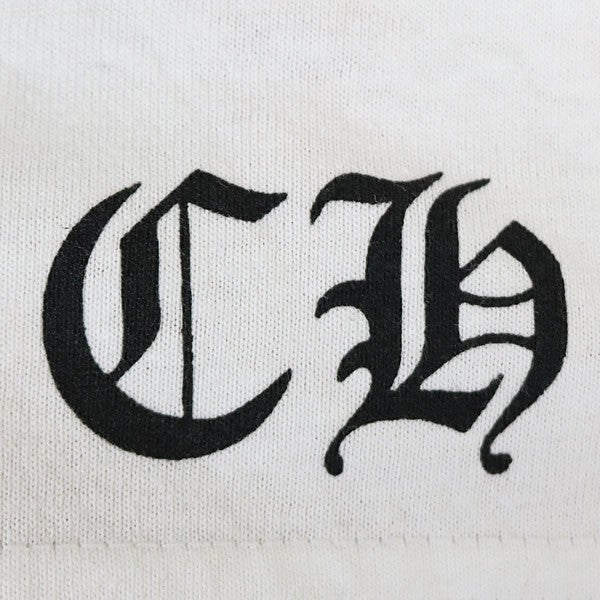 CHROME HEARTS Old FOTI JARVIS T-Shirt White Size M
