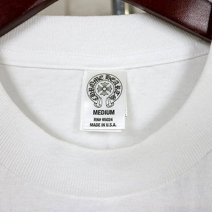 CHROME HEARTS Old FOTI JARVIS T-Shirt White Size M